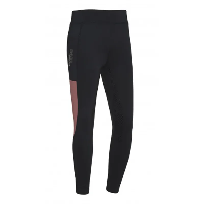 Kingsland KLmira Girls F-Tec5 Full Grip Tights - Pink Mesa Rose